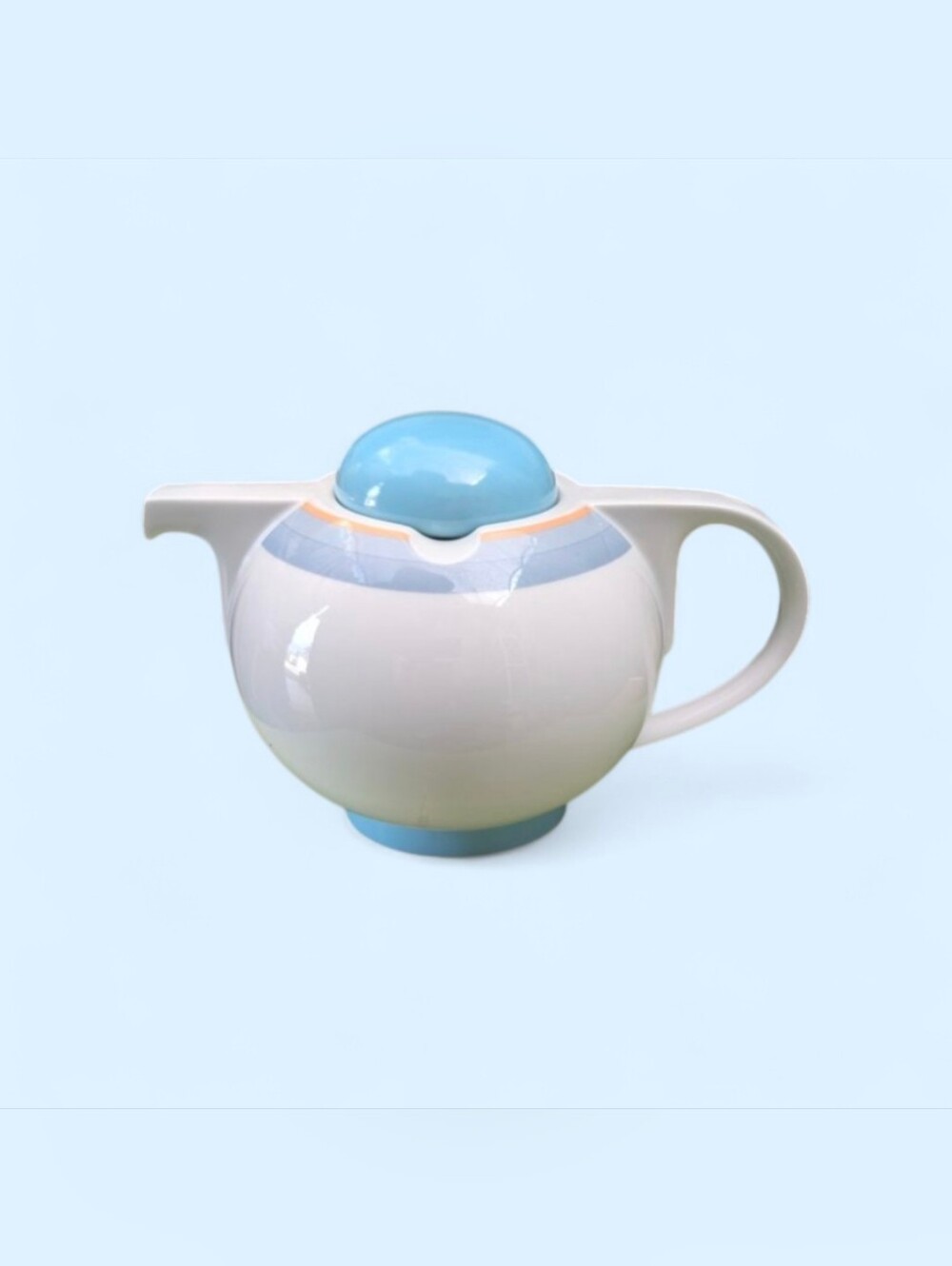 Vintage Friesland Mondo Azur Porcelain Teapot - Form 53